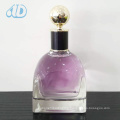 Ad-P314 Newest Curved Transparent Glass Perfume Bottle